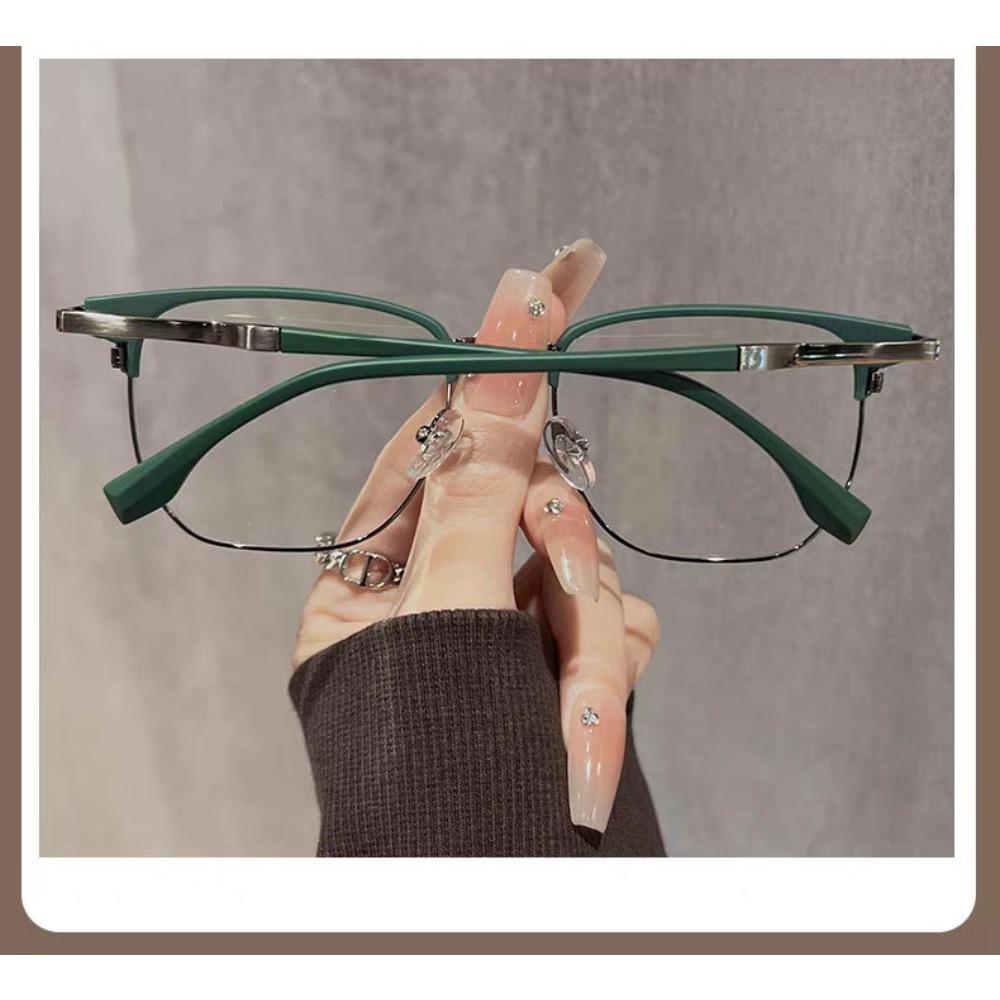 Men's Business Reading Glasses Popular HD Comfortable Anti-blue Light Glasses for Women Fashionable Far Sight Eyeglasses To+4.0