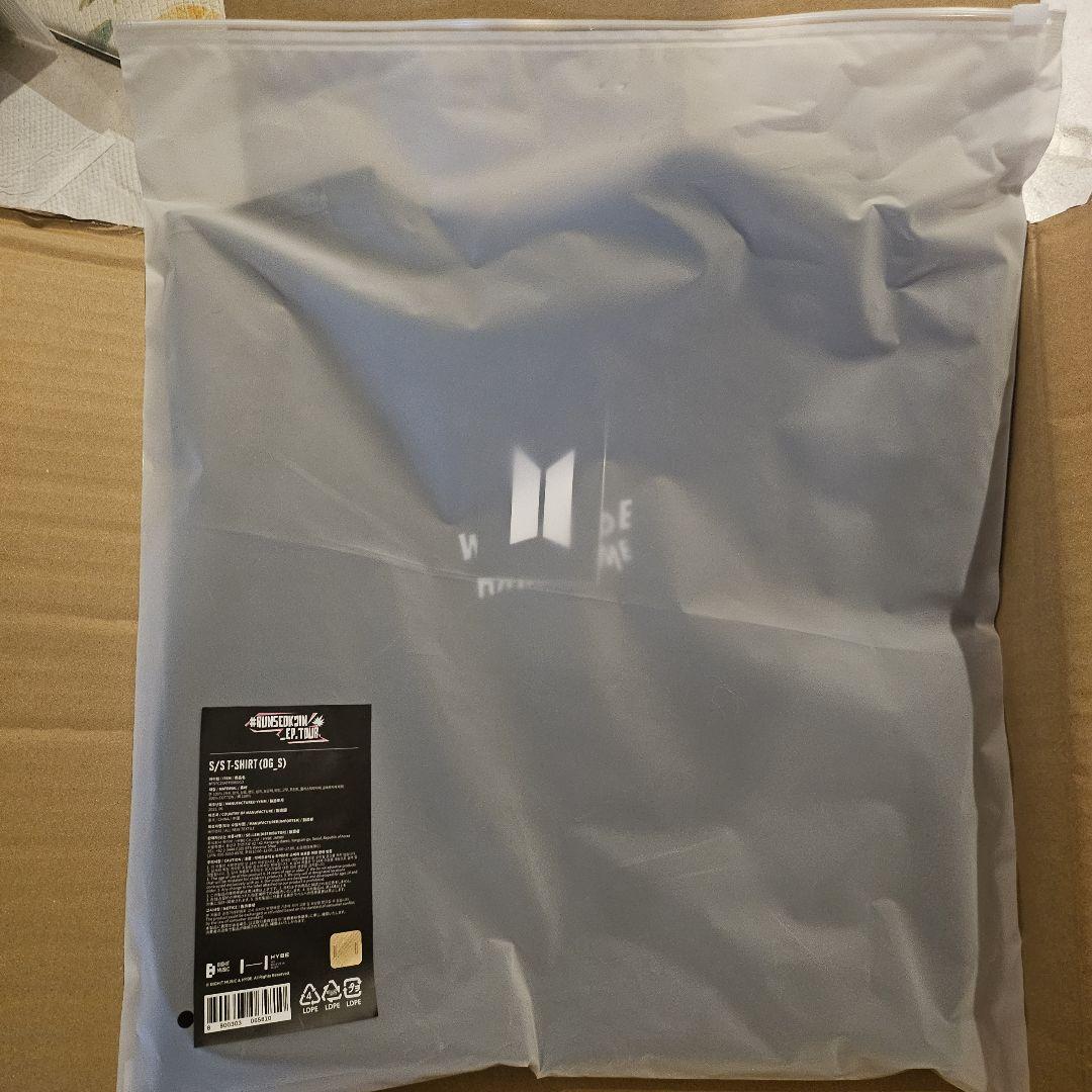 

[USED] RUNSEOKJIN_EP.TOUR T-shirt size S jin