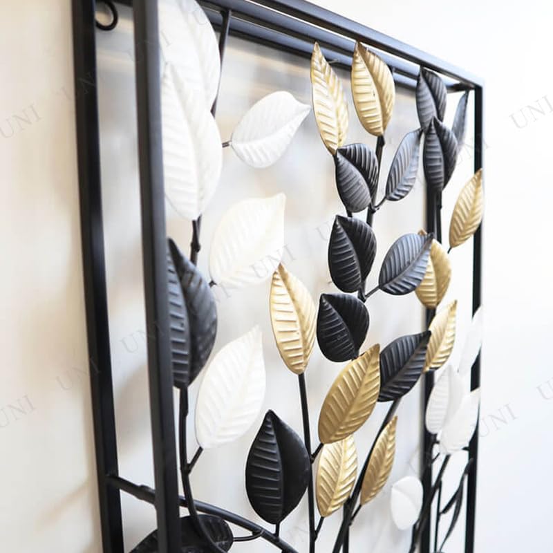 Eisen Wandkunst Wandblatt 2105TSF005 Panel, Hängend, 3-Farben-Design,