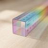 Color Ruler and Cube - Two in One Geometric Drawing Tool, Mathematics Learning Stationery Set, Drawing and Measuring Supplies