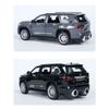 1/24 Toyota Sequoia SUV Simulation Alloy Car Model Diecast Metal Off-Road Vehicles Car Model Sound and Light Boys Toy for Children Gift