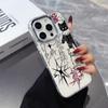 Black Cat Sketch Kitten Phone Case for Xiaomi Mi 15 14T 14 12T 11T 11 Poco M7 X7 X6 F5 F6 X5 GT Pro 4G 5G Transparent Soft Cover