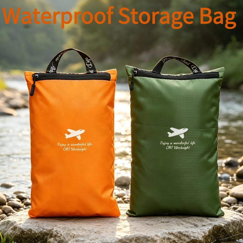 Waterproof Storage Bag Travel Pouch Portable Handheld Luggage Organizer For Swimming Gym Camping Beach Clothes Toiletry Bag