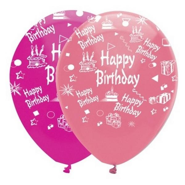 Creative Party Latex Happy Birthday Balloons (Pack of 6)