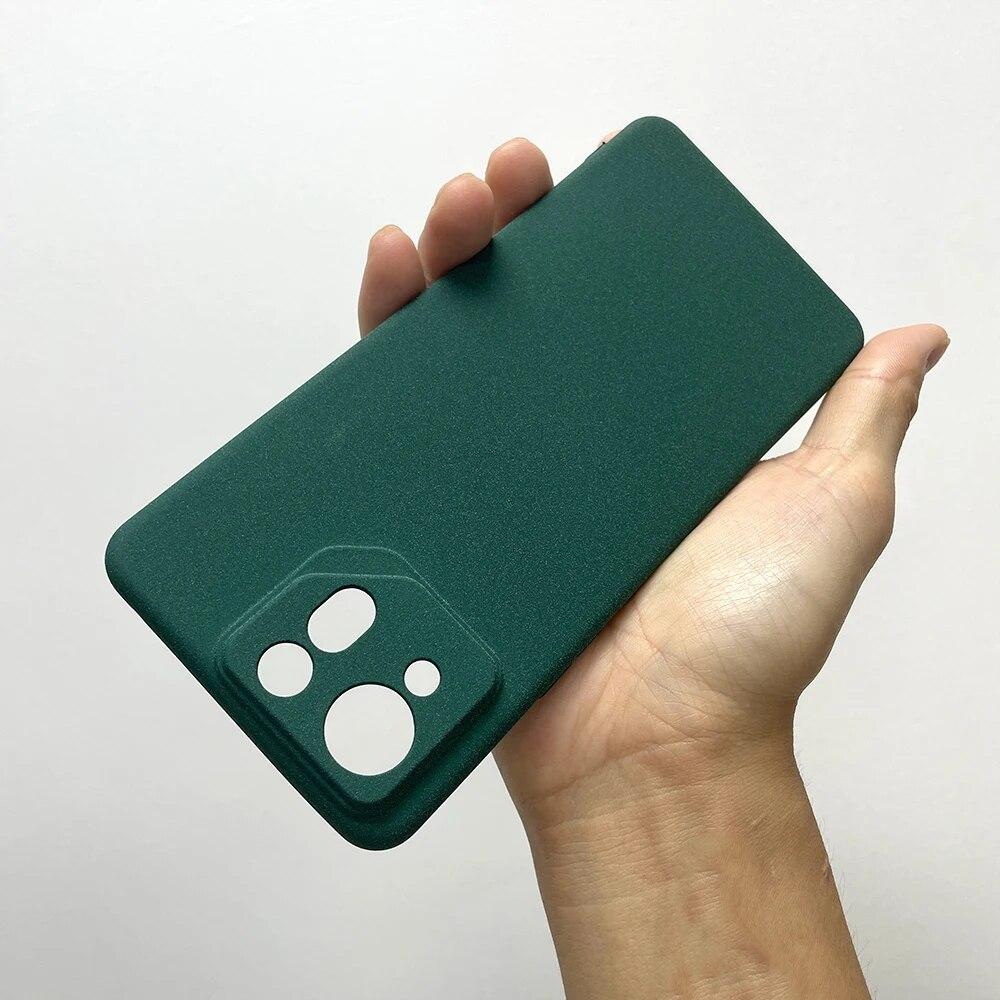 

Для ASUS ROG Phone 8 Pro тонкий силиконовый противоударный мягкий чехол из песчаника для ASUS ROG Phone 8Pro матовый бампер из ТПУ for ROG Phone 8 зелёный