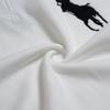 Polo Ralph Lauren Big Pony Logo Embroidered Hooded Fleece Long Sleeve Sweatshirt Men Sweatshirt White 710790622-005