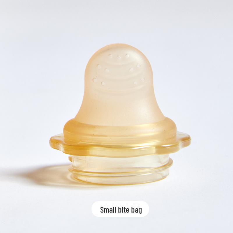 Baby Elephant Silicone Teether & Feeder: Fruit & Veggie Molar Stick