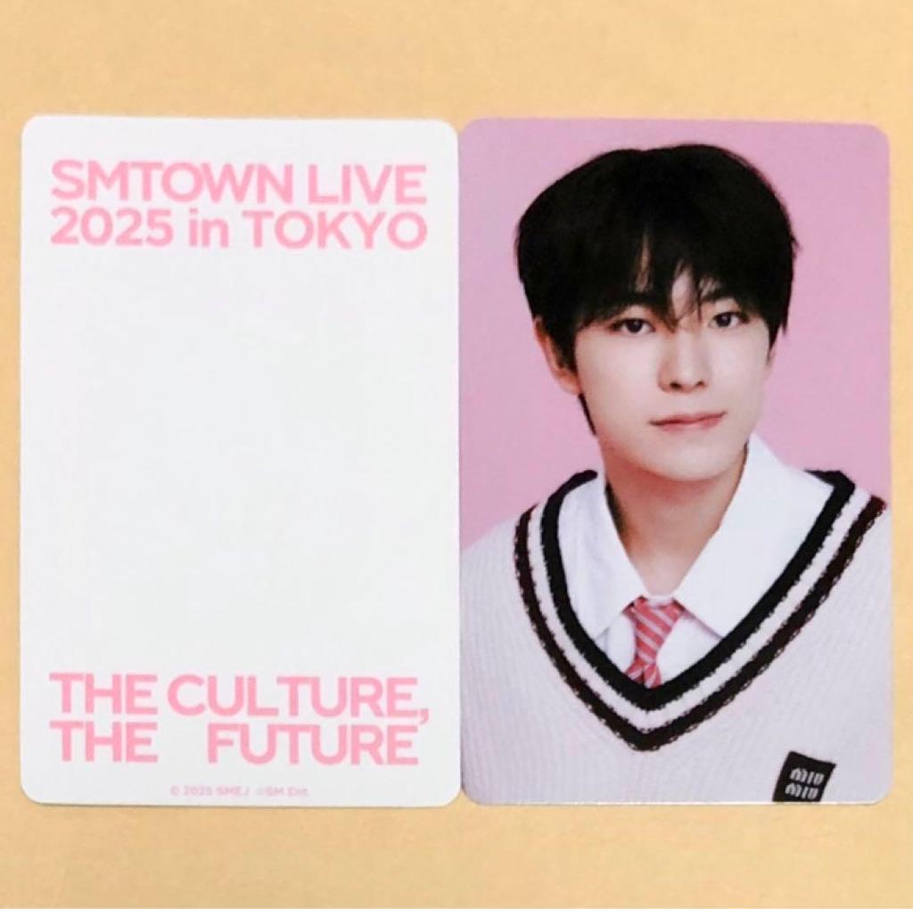 [USED] SMTOWN Tokyo MD NCT WISH Yushi YUSHI venue bonus trading card