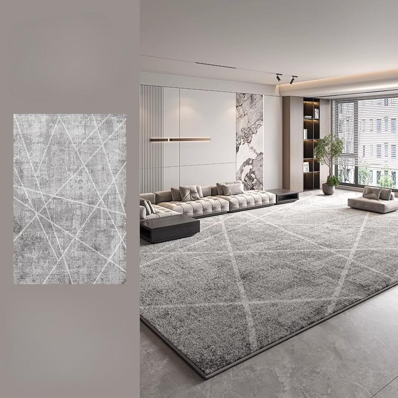 Modern Style Bedroom Decor Plush Carpet Large Area Carpets for Living Room Thick Washable Lounge Floor Mat Fluffy Soft Study Rug
