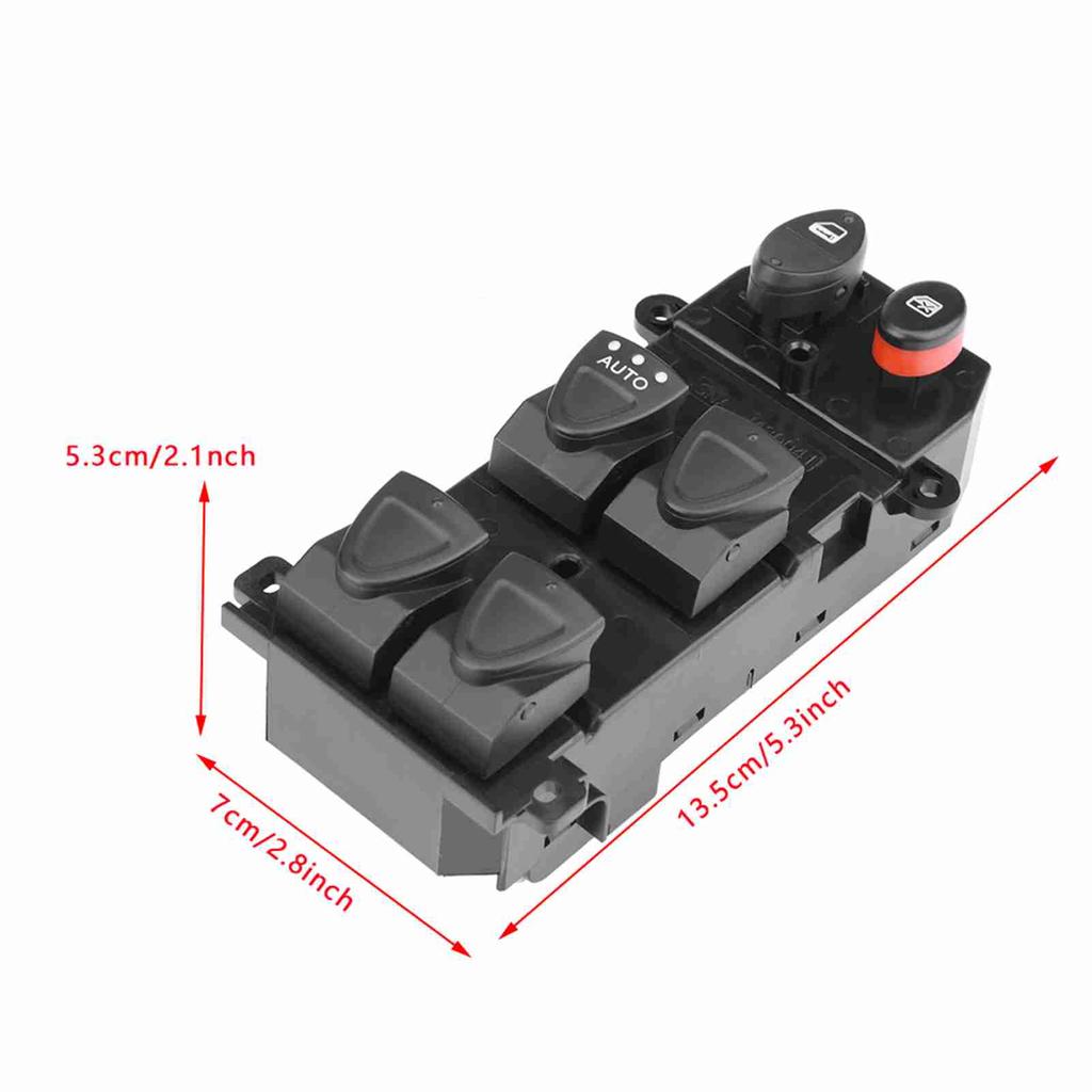 35750 SNV‑H51 Electric Window Switch Left Driver Side Power Master Window Control Switch for  2006‑2010 35750 SNV‑H51