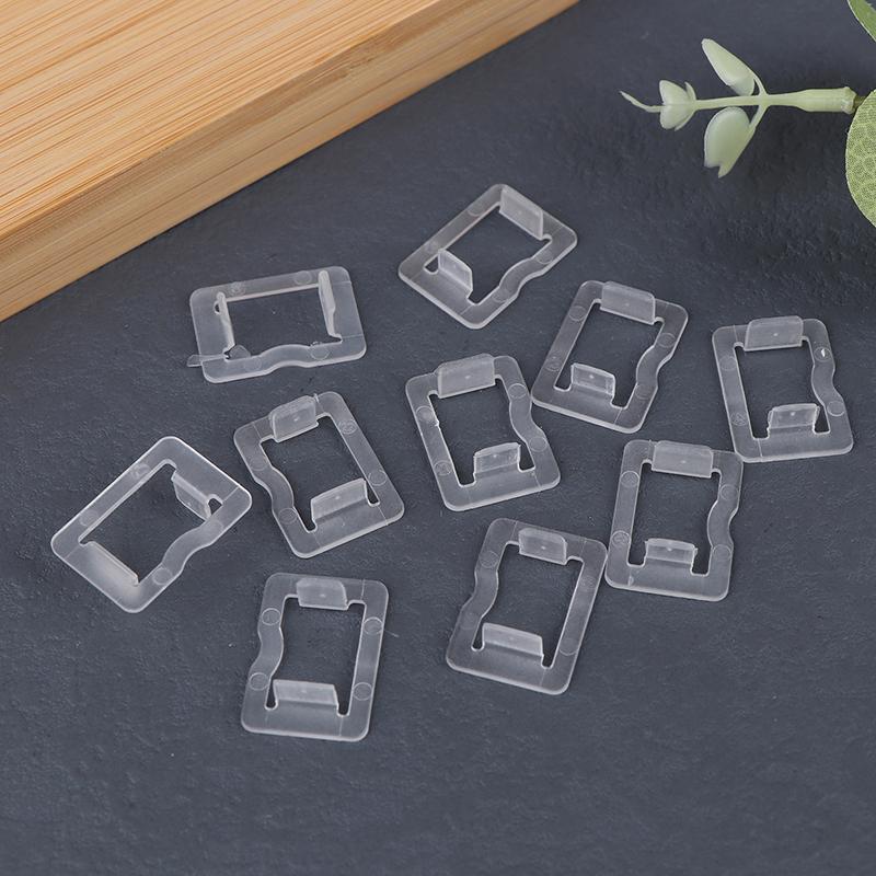 

10Pcs Socket Stabilizer For Fix Loose Plugs Made Of Flame-Retardant Pc Material To Prevent Power Outages And Drops чистий
