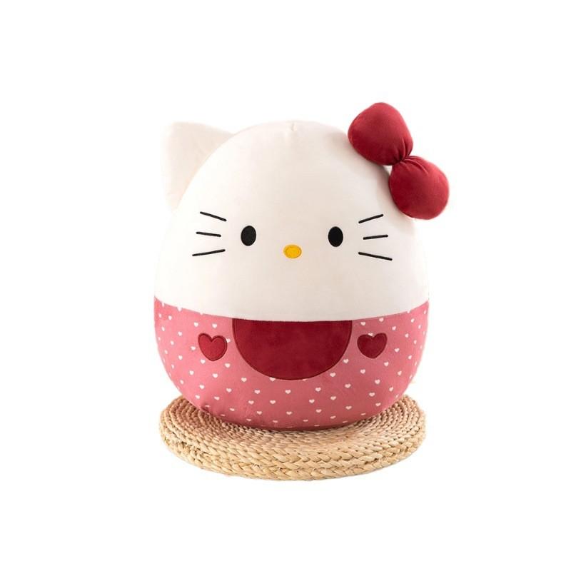 Hellow Kitty Stuffed Plush Toy Pink Pillow Sofa Backrest Doll As Gifts For Girls Christmas And New Year Gifts