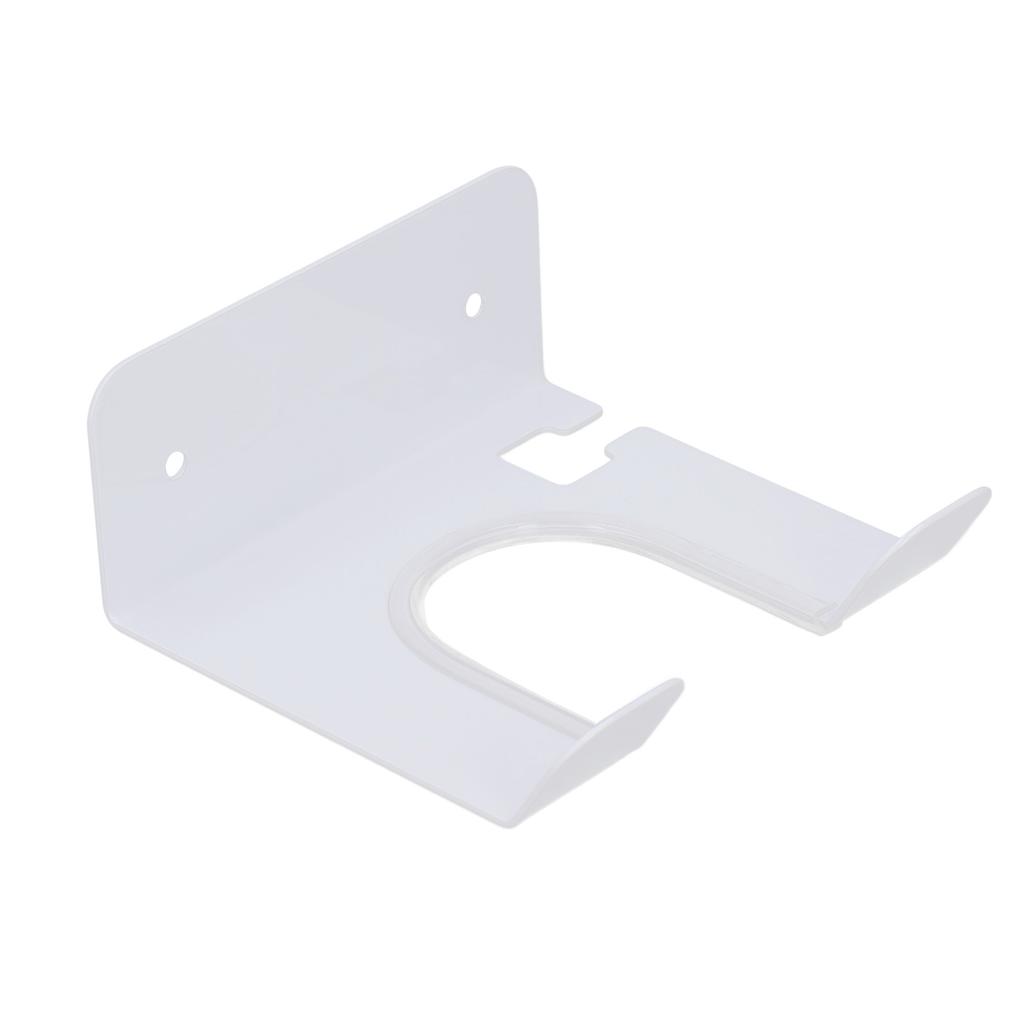 Wall Mounted Hair Dryer Holder Stainless Steel Hair Blow Dryer Rack for Home Washroom Bathroom