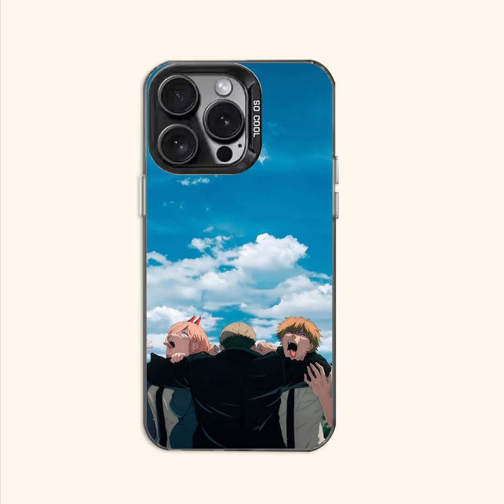 Anime D-Denji Case for iPhone 11 12 13 14 15 16 17 Pro Max XS X XR Cover