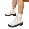 New Styles of Chunk-heeled Boots, Thick-soled Ankle Boots, Lace-up Motorcycle Boots, Slim Boots and Women's Shoes