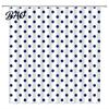 Stylish Retro Bathroom Decor Polka Dot Shower Curtain with Hooks, Waterproof Fabric Curtain, Bath Decorative Curtains for Tub Bathtub Decor, Washable,