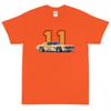 Cale Yarborough 1977 Race Car Orange Short Sleeve T-Shirt