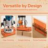 Plunge Router Router Guide Fence Dual-fence Wood Router Accessory Router Base Plate  Cutting Guide