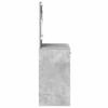 Dressing Table Concrete Grey 78.5 x 41 x 135 cm Engineered Wood