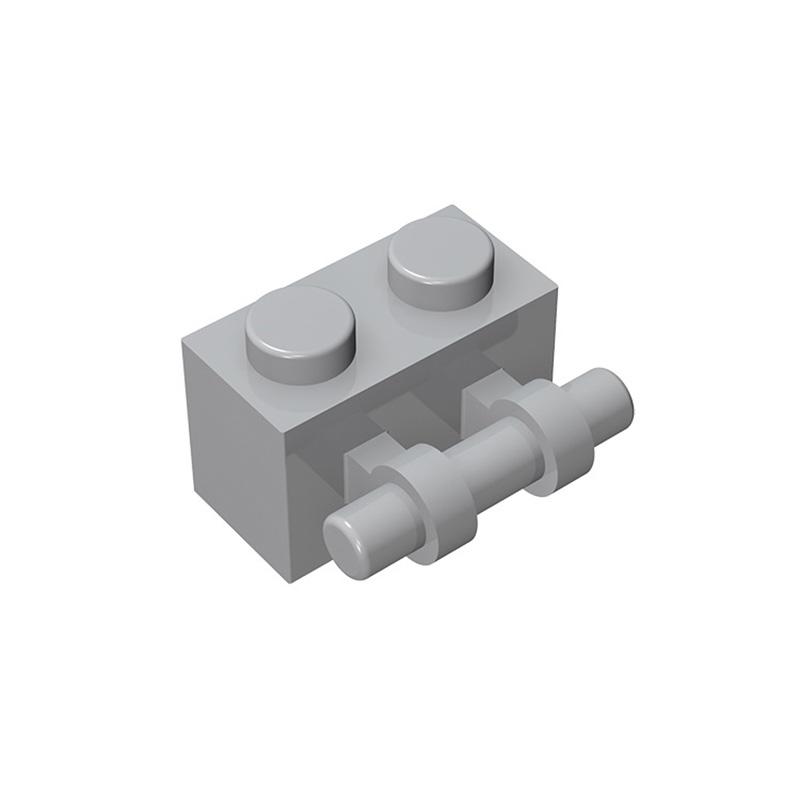 Non-Toxic Moc 10Pcs 30236 Modified 1X2 With Bar Handle Building Blocks Compatible Brick Particle Educational Idea Toys Birthday Kid Gifts
