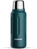 BOBBER 770ml Vacuum Insulated Stainless Steel Water Bottle with Cup Dishwasher Mirror Finish Lid, Safe, (Dark Turquoise, 770ml)