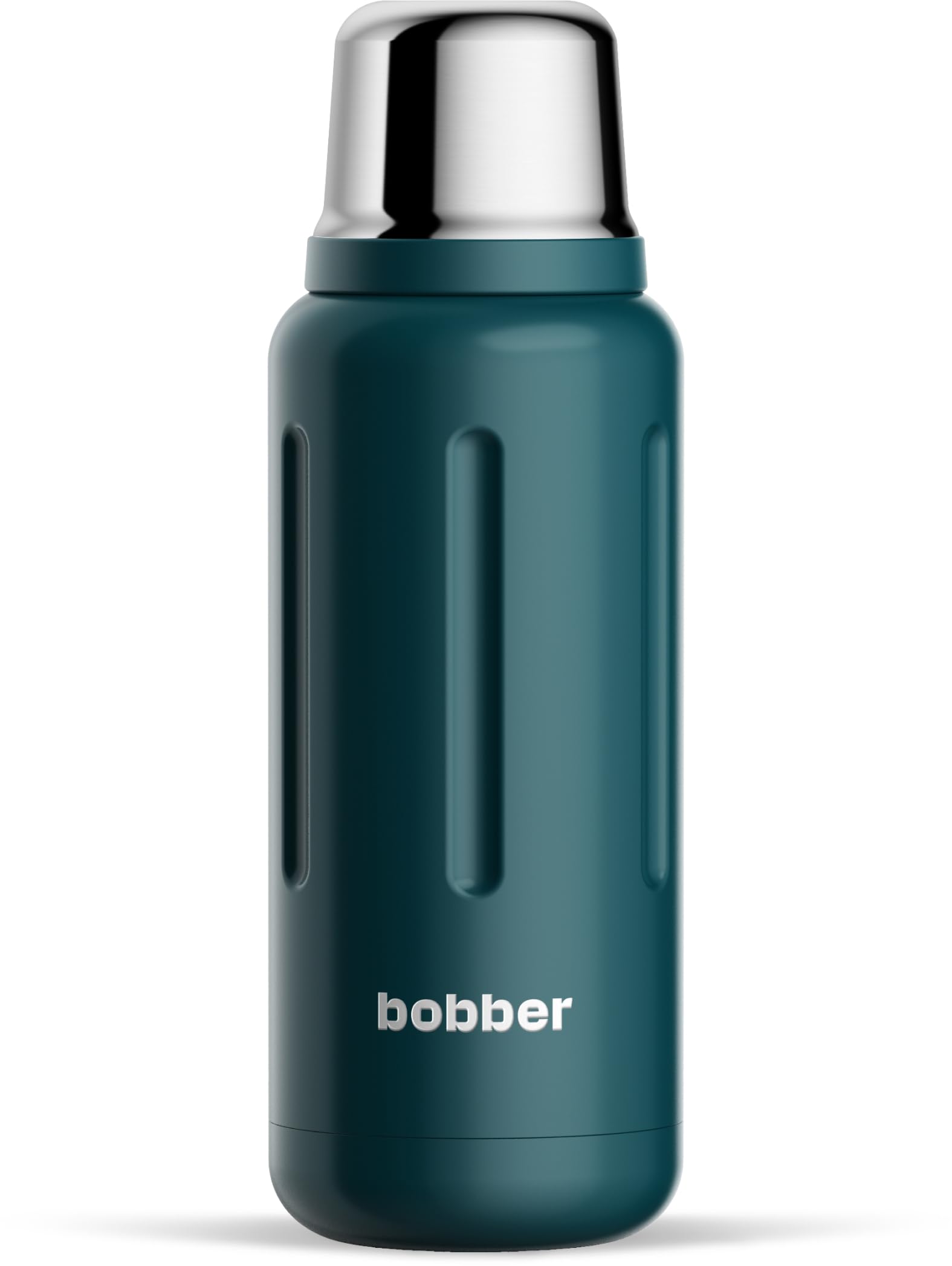 

BOBBER 770ml Vacuum Insulated Stainless Steel Water Bottle with Cup Dishwasher Mirror Finish Lid, Safe, (Dark Turquoise, 770ml) темно-бирюзовый