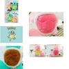 Adorable Stuffed Turtle Toy With Rabbit Fur Cushion Children's Gift Wholesale