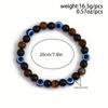 Jewelry Men's Niche Tiger Stone Devil's Eye Bracelet Personalized Hip Hop No Color Loss Bracelet
