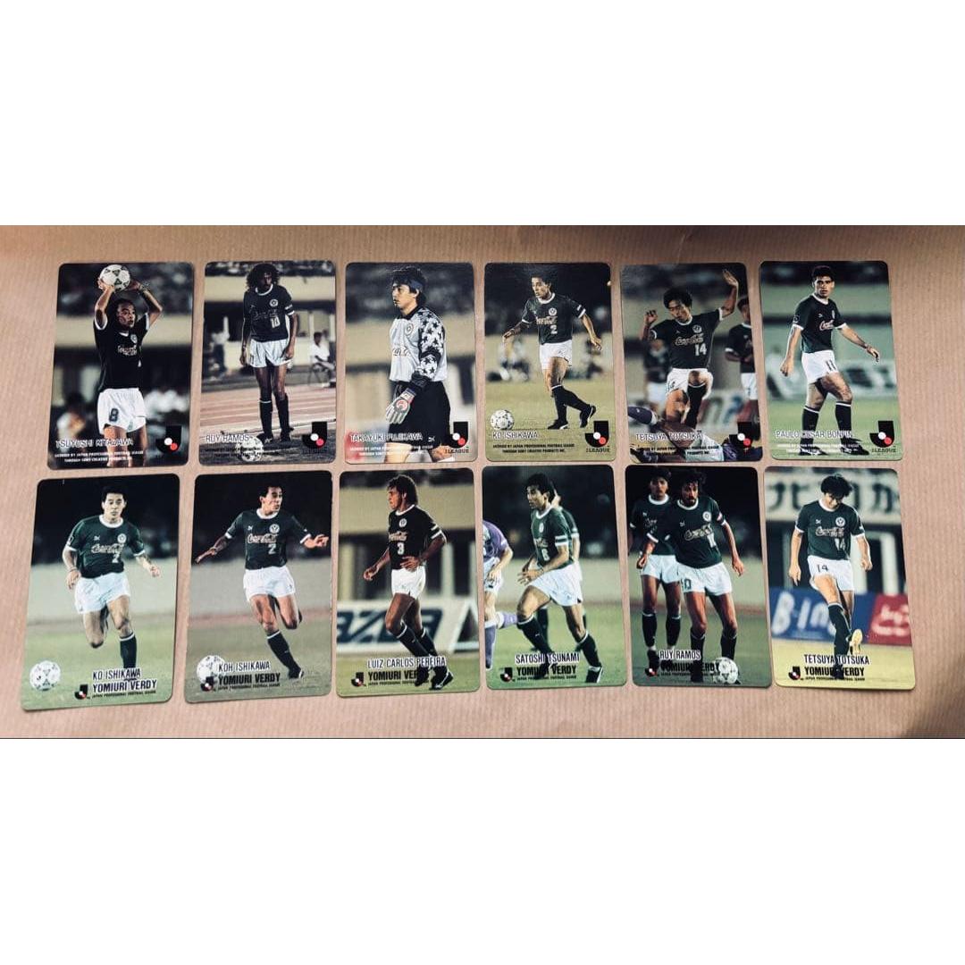 Verdy Kawasaki  93, 94, 95, J Chips & J Card Kawasaki 43-piece set