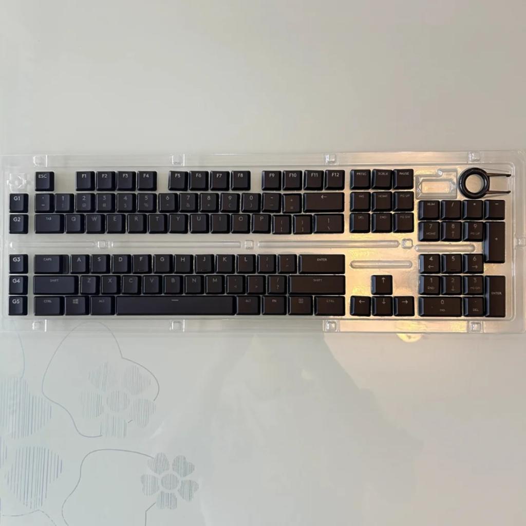 Vhodné pro mechanickou klávesnici Logitech G913 G913TKL G915 G813 G815, klávesy, US a evropské verze, průhledné klávesy