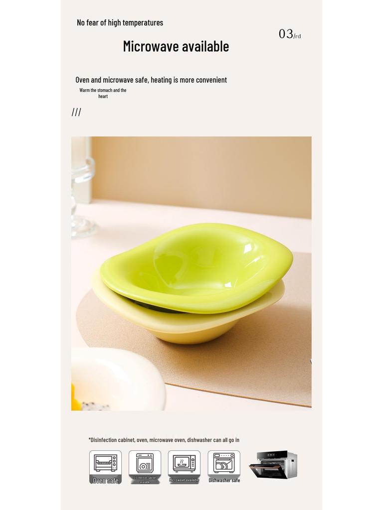 Ceramic Cream Style Salad and Dessert Bowl – Ideal for Afternoon Tea and Cafe Tableware.