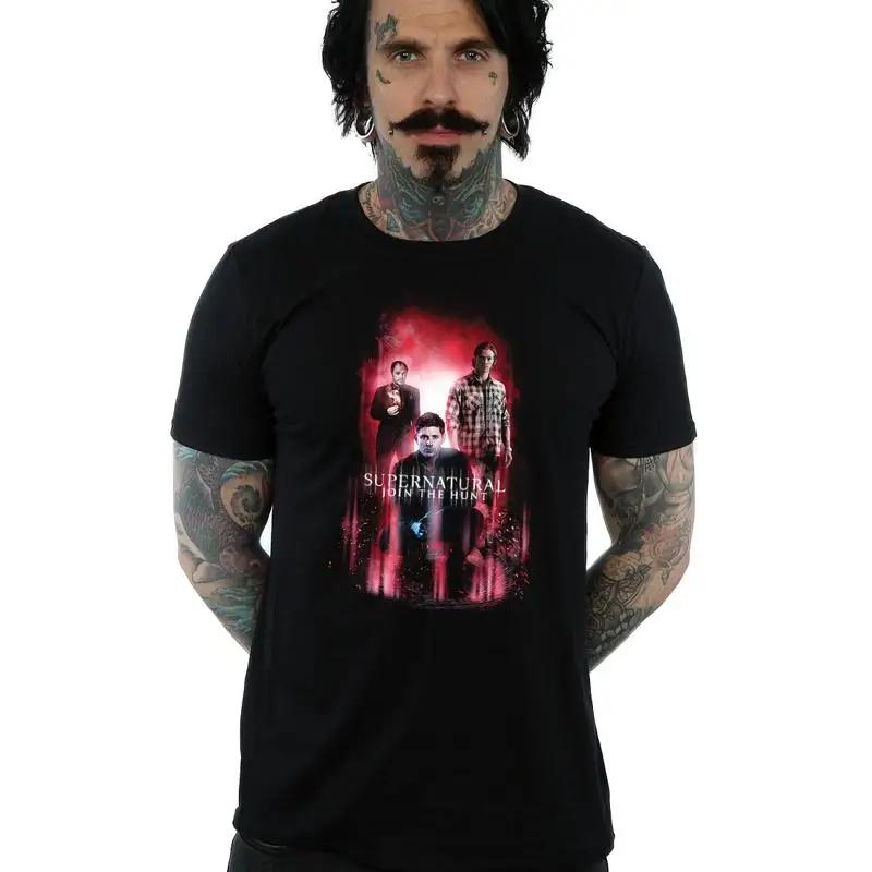 Supernatural Men s Group Crowley T-Shirt S