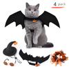 New Halloween Hat Scarf Set, Pumpkin Bell Cat Bat Chest Set Accessories