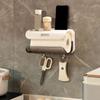 Plastic Toilet Paper Holder Wall Mounted Paper Towel Storage Box Practical Cosmetic Shelf  Kitchen