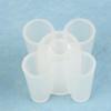 4/8/12 Pezzi Adattatore Filo Macchina da Cucire Porta Bobina in Plastica Supporto per Bobine da Ricamo Accessori per Cucito
