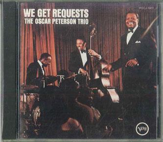 

CD OSCAR PETERSON TRIO WE GET REQUESTS POCJ1801 Verve Records 1990 Japan Jazz Used