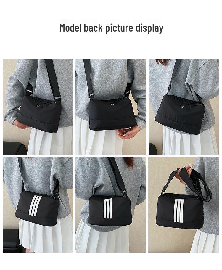 2025 Multi-Layer Lightweight Nylon Crossbody Bag - Versatile Fashion Shoulder Bag