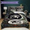 The Eye of Horus Pattern Bedding uilt Set uilt Cover Pillowcase Home Decoration Birthday Gift (1 * duvet cover + 2 * pillowcase  without core)109