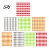 Disposable Picnic Tablecloth Plaid Waterproof Checkered Table Cover Thick Outdoor for Camping Barbecue Parties Party