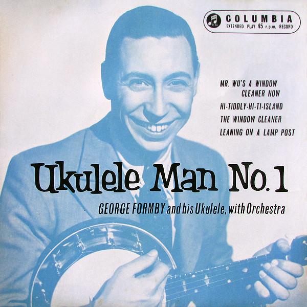 

7-дюймовая пластинка GEORGE FORMBY The Ukulele Man №1 SEG7550 Columbia 1956 UK Jazz Б/у