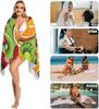 Various Fruits Beach Towels Oversized Extra Large Microfiber Pool Towel Sand Free Lightweight Beach Blanket Absorbent Quick Dry