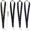 Sun and Moon Phone Lanyard Keyrings ID Card Holder Badge Holder Phone Neck Strap Hanging Rope