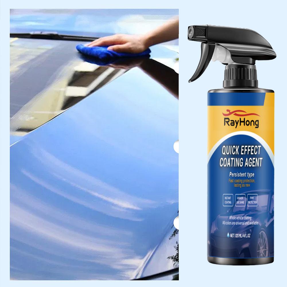 2-3PCS Car Coating Spray Car Coating Hydrophobic Protection Car Polishing Maintenance Water Repellent Spray Car Accessories
