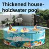 Children's Swimming Pool, Diameter 90/120/160 Cm Inflatable and Foldable Outdoor Large-size Children's Paddling Pool Summer Pet