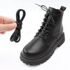 Cotton Waxed Shoelaces Round Oxford Shoe Laces Boots Laces for Shoes Waterproof Leather Shoelace 60/80/100/120/140/180cm 1Pair