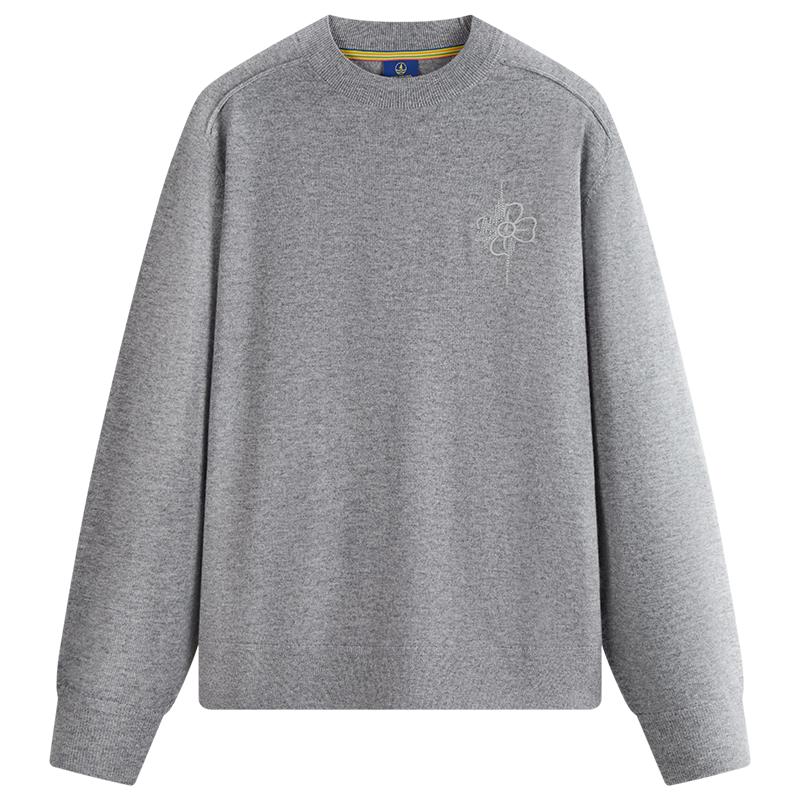 

NVG.YOUNG Men s Round Neck Wool Blend Sweater XL