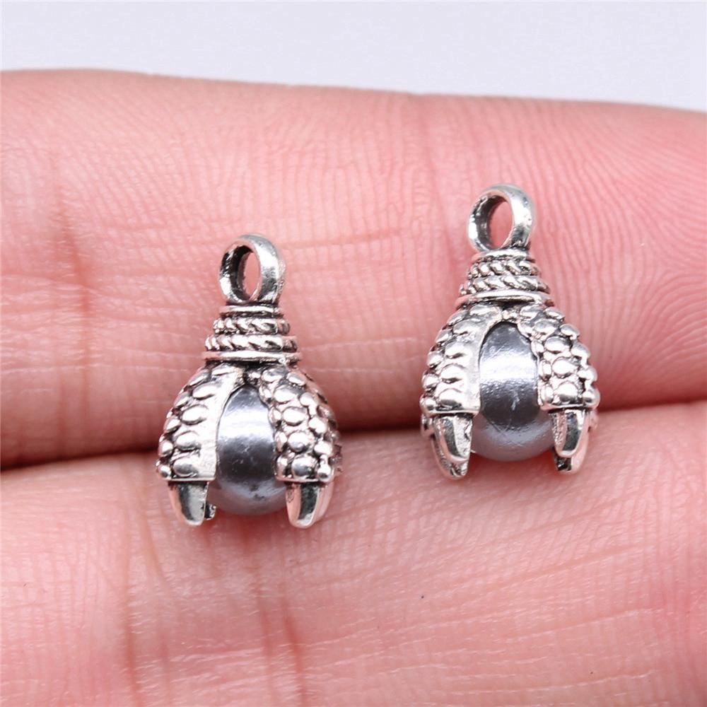 Zubehörteile Perlenanhänger Vintage Schmuckzubehör QA041