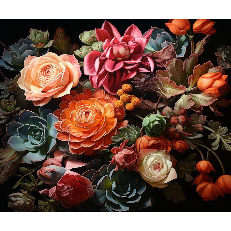 5d DIY Diamond Painting Full Square Succulent Plants Diamond Embroidery Beads Sets Mosaic Flower Rhinestone Picture