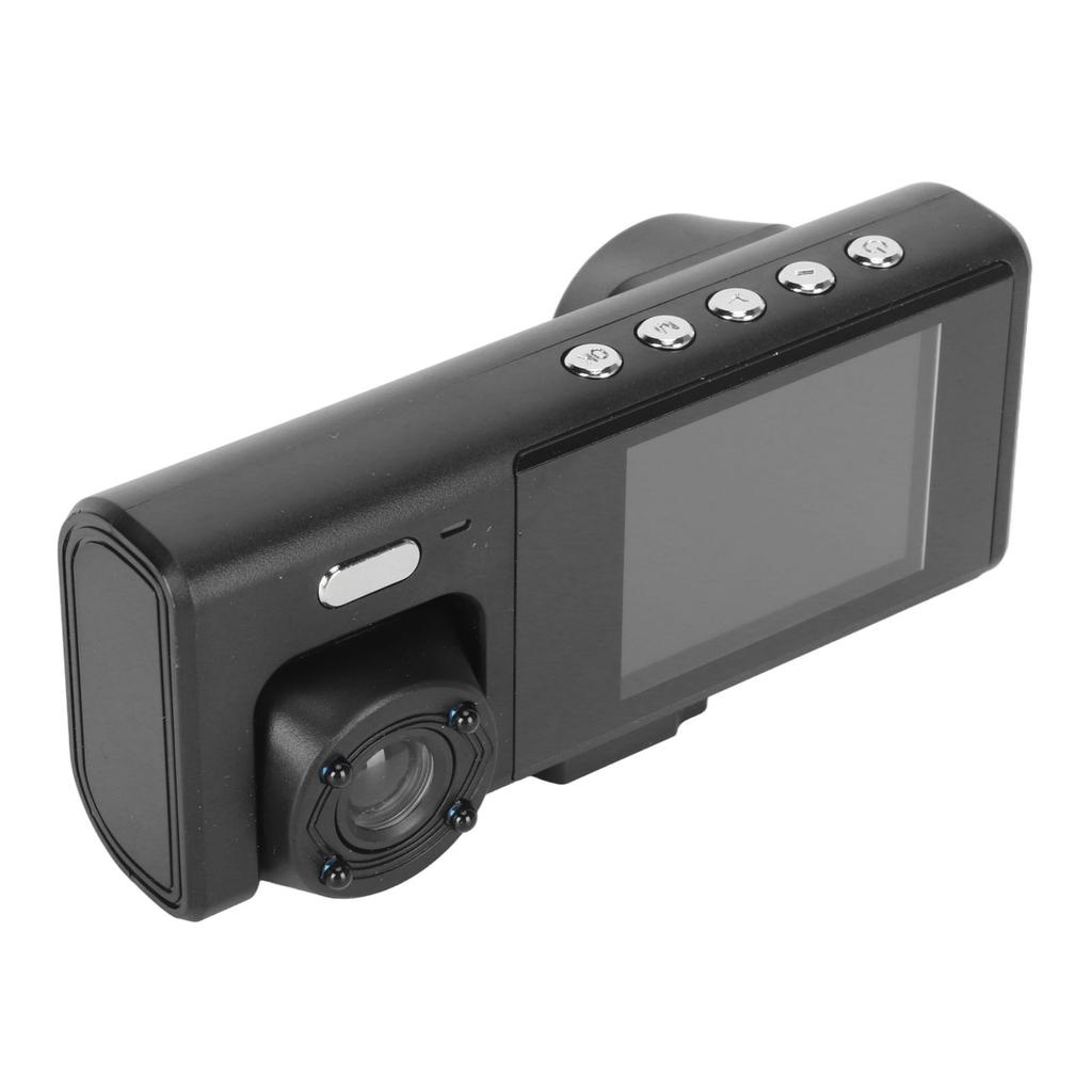 3 Lens Dash Camera Car Driving Recorder with IR Night Vision Loop Recording G Sensor Emergency