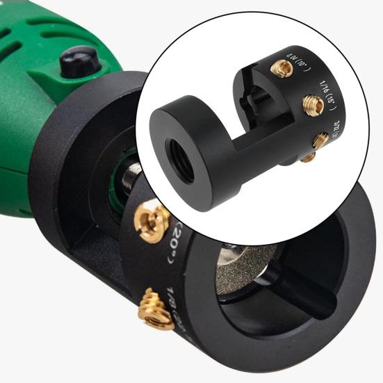 Electrode Sharpener Lightweight Aluminum TIG Tungsten Sharpener with Multi-Angle Grinding Tungsten Tip Sharpener Tool